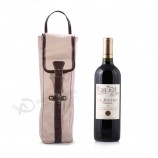 Wholesale custom high-end Wine Bottle Gift Cotton Bags with Handle