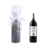 Wholesale custom high-end Wine Bottle Gift Organza Bag