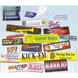 OEM Bumper Sticker Magnet Decal with Factory Price