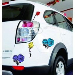 Wholesale custom Rose personalized static stickers for car