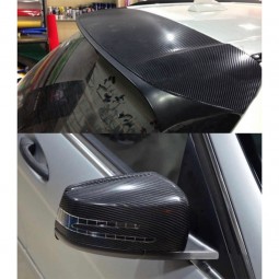 4D CARBON Fibre Vinyl Wrap Gloss RC Car Van Sticker Decal Sh