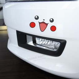 2PC Smart Tint Sticker Happy Pikachu Pokemon Window Film Car