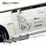 Custom high-end window high-end static cling decals for sale with any size