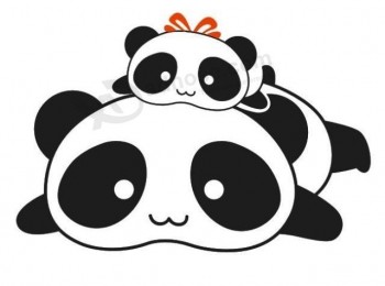 Custom Car bumper stickers car stickers reflective Lahua funny panda scratch stick block size special offer