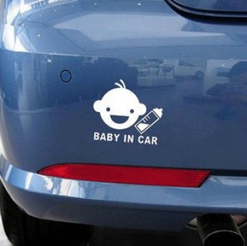 "Baby In Board" Baby Safety Sign Car Sticker, Car Decal
