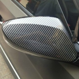 Wholesale custom  2017 Tsautop 5D Carbon Fiber Car Wrap Film&Black