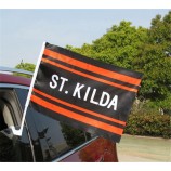 Wholesale customized Latest product custom design colorful car window flag with high quality and any size