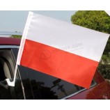 Wholesale customized high quality China Distributors Cheap Custom Polyester Car Window Flags with any size