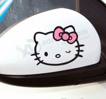 Decoration Car Car Mirror Removable Sticker