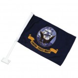 Wholesale customized  high-end print car flag window clips , car window flag holder with high quality and any size