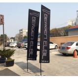 Full color thermal transfer printing cheap customized flags with high quality and any size