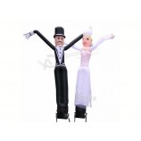 Manufacturer direct hot selling inflatable bride air dancer with high quality and any size