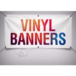 Wholesale customized flag display outdoor digital printer backlit PVC flex vinyl banner
