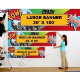 Hot selling banner print with kedder with great price with your logo
