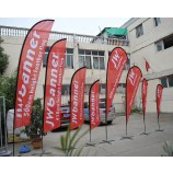 Durable fabric cheap feather flags and banner stands