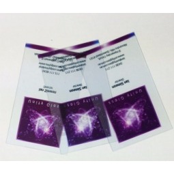 卸売プラスチックカード印刷/Pvcビジネスカード/名刺