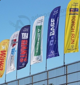 UV resistant bow flags outdoor wholesale cheap 
