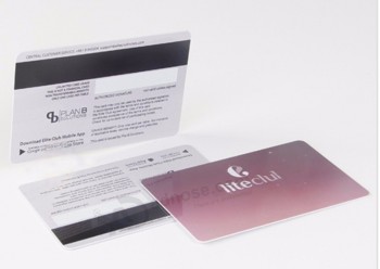 卸売カスタム到着印刷ブランクPVCカード磁気ストライププラスチックカード