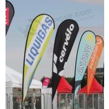 Custom UV resistant flexibility feather flag poles wholesale