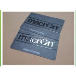 High quality custom 0.38mm black pvc card with UV printing with your logo