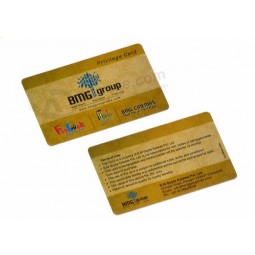 Wholesale custom high quality factory price embossing Printing Custom Pvc Card with customed chips