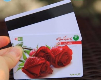 Custom VIP GLOSSY printing membership loyalty plastic member magnetic strip PVC card with high quality