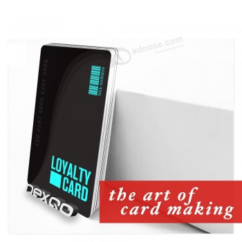 Custom full color cr80 size pvc magnetic card vip/id/gift card with high quality