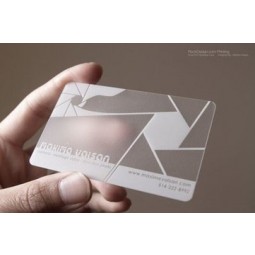 Wholesale Customized hard name cards pvc plastic business cards with high quality