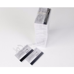 卸売カスタムオフセット印刷機磁気ストリッププラスチックPVCカード