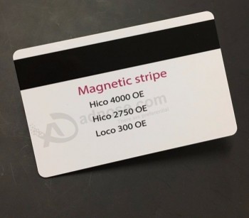 Hico 2750oe磁条卡塑料pvc卡