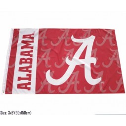 Custom Polyester Sport & Club Outdoor Alabama Flags with your logo