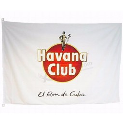 Custom knitted Polyester/Spun Polyester Corporation Flags with your logo