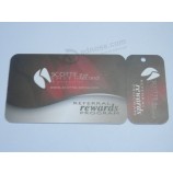 批发定制奖励会员忠诚塑料组合卡与各种顺序条形码