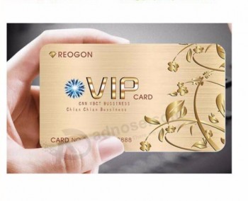 사용자 지정 저렴 한 광택 된 pvc 클럽 VIP 회원 카드 맞춤형