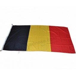 Bandera belga del poliester bélgica bandera del oeste de flandes bandera de bélgica personalizada