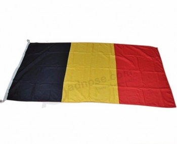 Bandera belga del poliester bélgica bandera del oeste de flandes bandera de bélgica personalizada