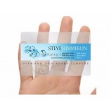 卸売カスタムロイヤルティプリント透明な訪問者カード