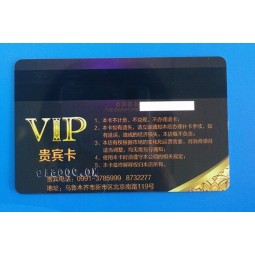 Wholesale Customized Design Printing member plastic VIP card