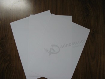 оптовый заказный лист высокого качества ПВХ для пластиковой карточки, сделанной в Цзянсу