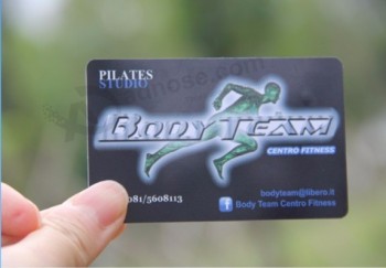 Standard size fitness member plastic cards with full printing