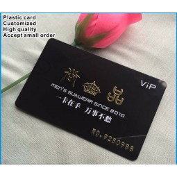 Wholesale Custom Plastic Cards PVC Member Cards for any size