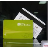 Wholesale custom Logo magnetic strip card/member pvc card/blank plastic card