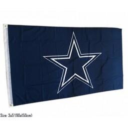 Wholesale America NFL Sports Polyester Dallas Cowboys Flag