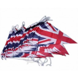 Wholesale Triangle Bunting Flag, Union Jack String Flags, Pennants Flags with your logo