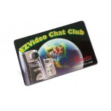 プロのカスタムロゴプラスチック製のPVカード名刺会員カード