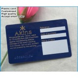도매 사용자 지정 핫 스탬핑 매력적인 모양 플라스틱 회원 카드 PVC VIP 방문 카드 디자인