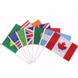 12 X 18" Various National Hand Flags Wholesale