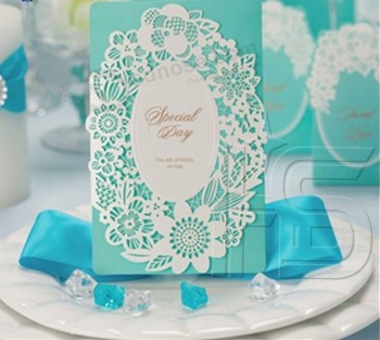 2019 custom Any Color Laser Cut Top Seller Wedding Invitation Card