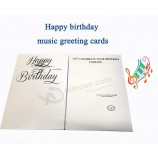 Factory price new design recordable greeting birthday cards/invitation card for friends with high quality