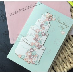 2017 最新のウェディングカードデザイン絶妙な高品質の結婚式招待状のカードの結婚式のカード